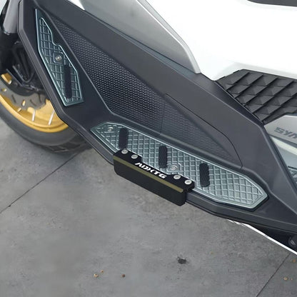 SYM ADXTG 400 Aluminum Foot Pedals Upgraded Wider Anti-slip Pedals ADXTG400 Foot Carpet Foot Peg