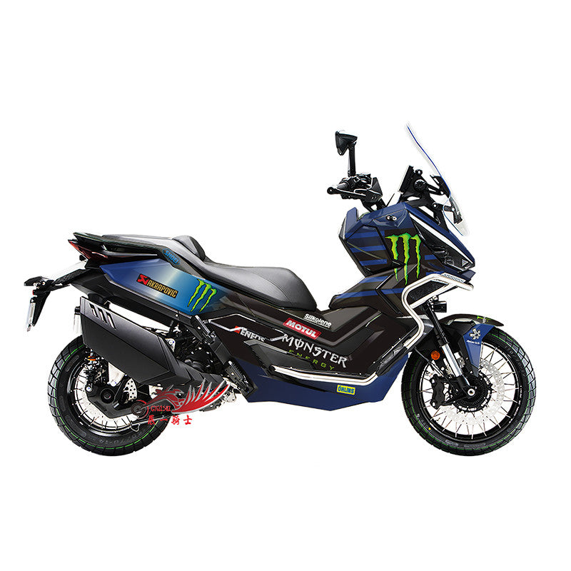 Zontes 368G Sticker Scooter Body Thickened Crystal Film Prints Waterproof Anti-Scratch Stickers