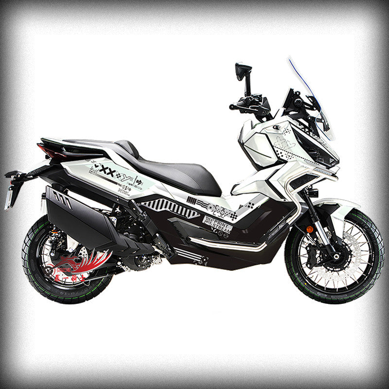 Zontes 368G Sticker Scooter Body Thickened Crystal Film Prints Waterproof Anti-Scratch Stickers