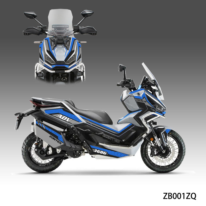 Zontes 368G Sticker Motorcycle Modification Prints Body Protection Sticker Design Accessories