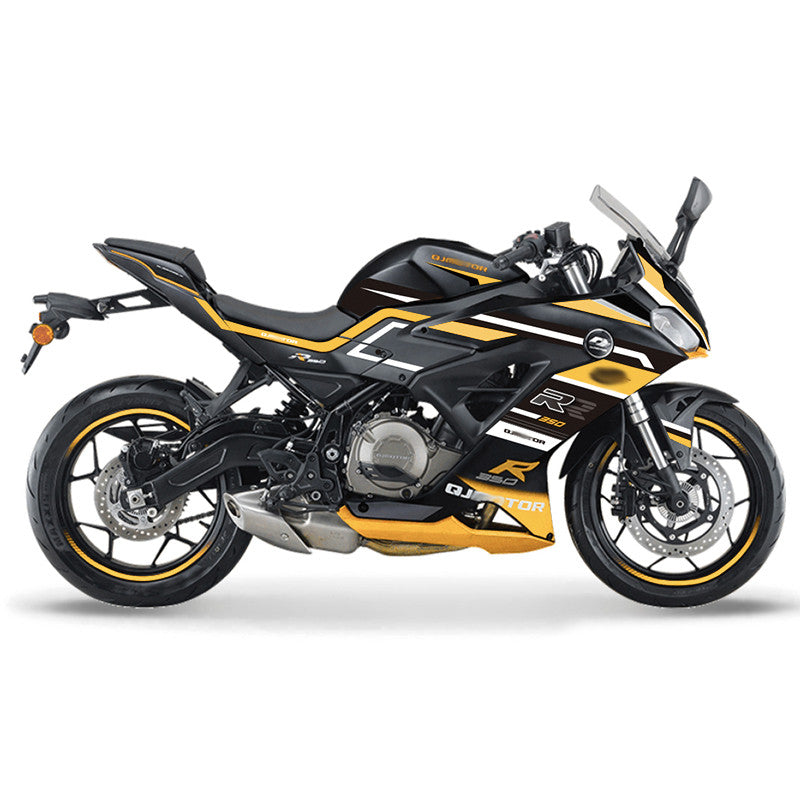 Motorcycle Sticker Qjmotor Srk250rr (R350 wording) Sticker Body Sticker Decal Modification