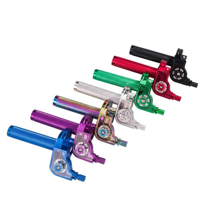 Motorcycle Fast Throttle Universal Motorcycle Cnc Aluminum Single Line Fast Throttle 22mm Handle Bar
