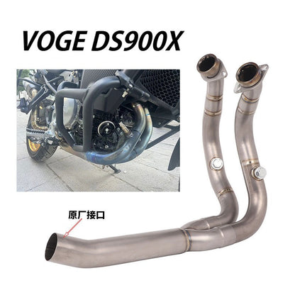 VOGE DS900X Motorcycle Titanium Exhaust Pipe Full System Exhaust for VOGE DS900X Exhaust System