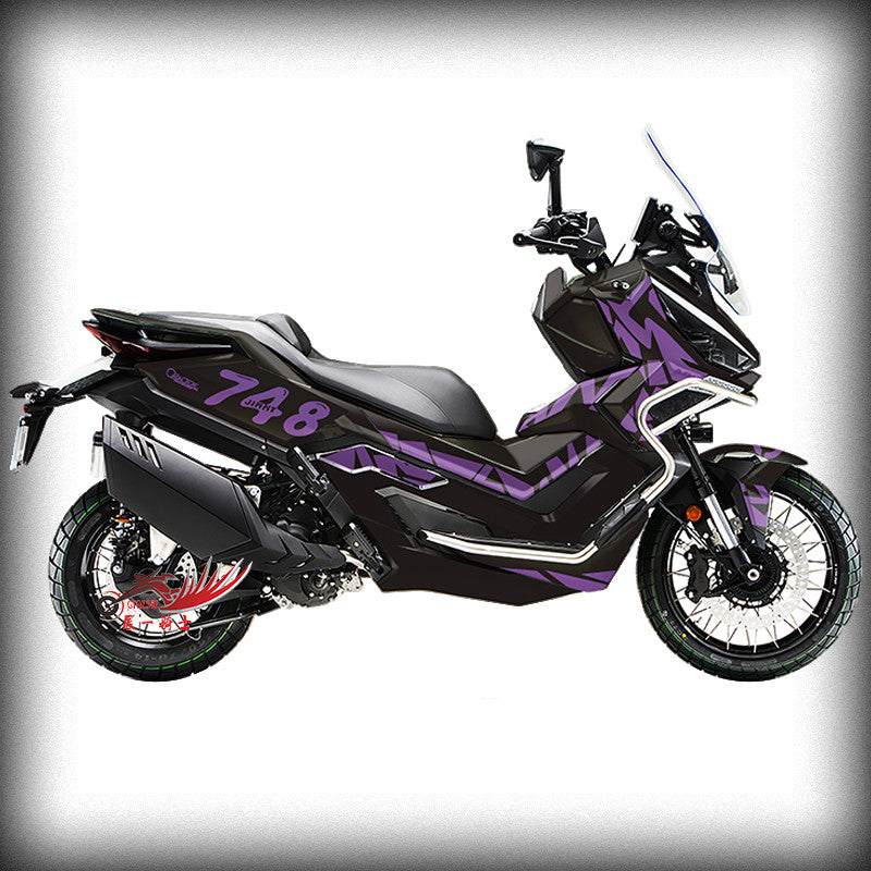 Zontes 368G Sticker Scooter Body Thickened Crystal Film Prints Waterproof Anti-Scratch Stickers