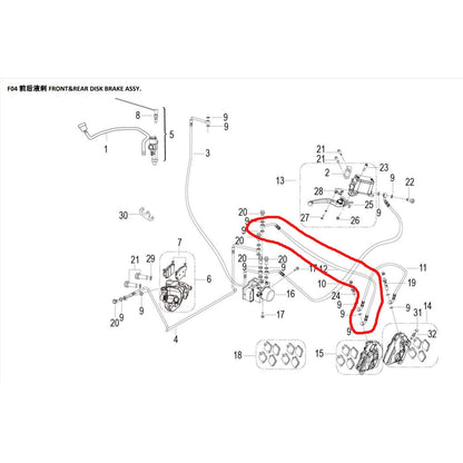 Benelli Trk502 Spare Parts 1 Windshield Air Filter Fuel Pump Coil Gear Sensor Fuel Key Brake Disc Rear Brake Seat High