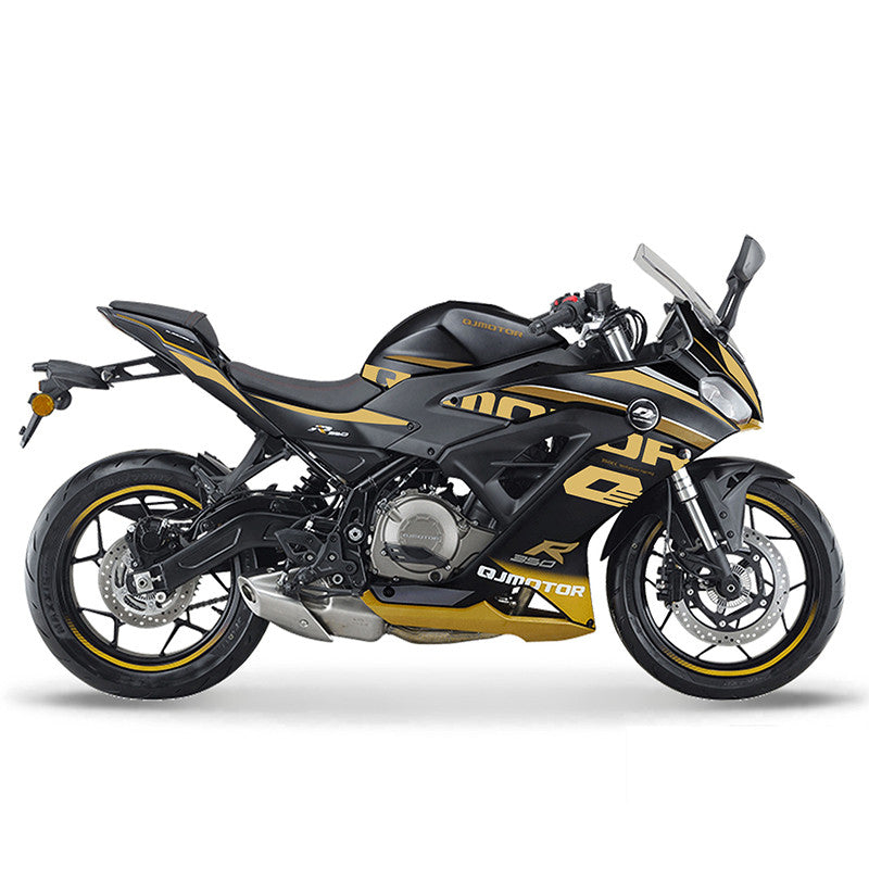 Motorcycle Sticker Qjmotor Srk250rr (R350 wording) Sticker Body Sticker Decal Modification