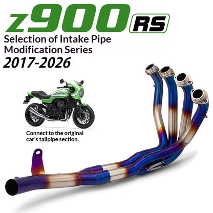 Kawasaki Z900rs Exhaust Header Full System Z900rs Connected Original or 51mm Muffler 2017-2026