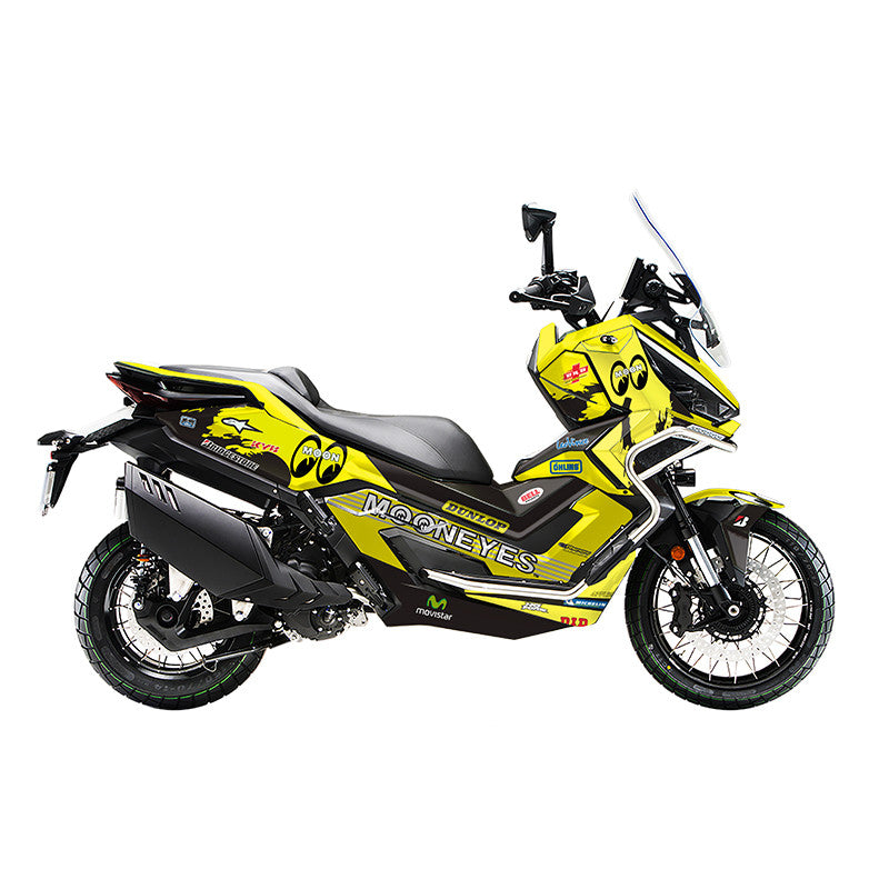 Zontes 368G Sticker Scooter Body Thickened Crystal Film Prints Waterproof Anti-Scratch Stickers