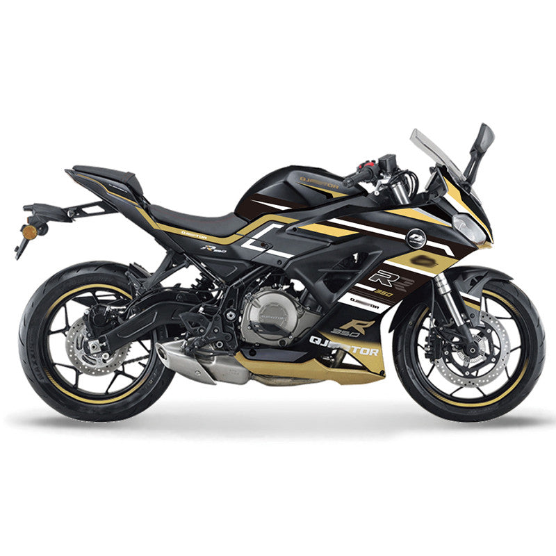 Motorcycle Sticker Qjmotor Srk250rr (R350 wording) Sticker Body Sticker Decal Modification