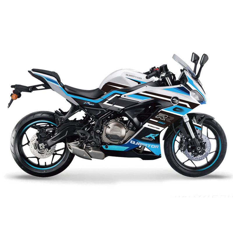 Motorcycle Sticker Qjmotor Srk250rr (R350 wording) Sticker Body Sticker Decal Modification