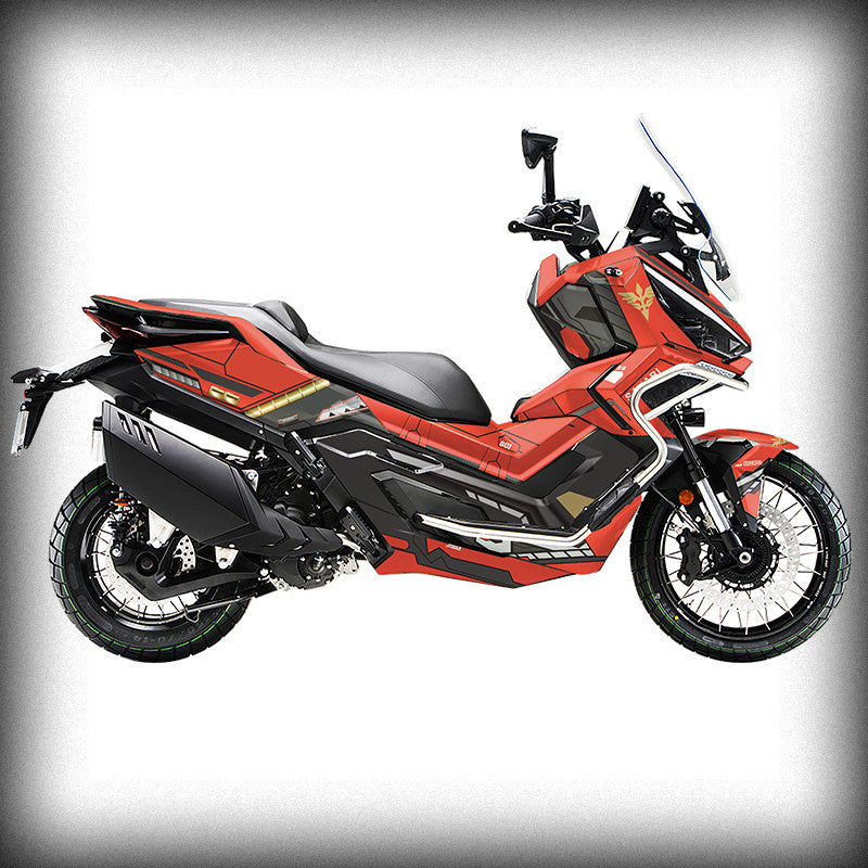 Zontes 368G Sticker Scooter Body Thickened Crystal Film Prints Waterproof Anti-Scratch Stickers