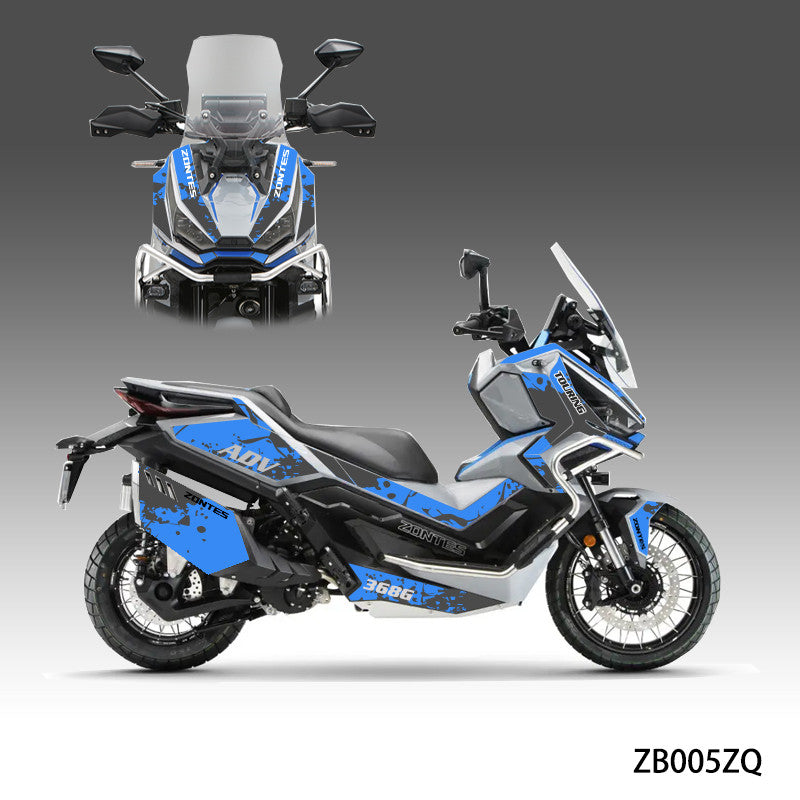 Zontes 368G Sticker Motorcycle Modification Prints Body Protection Sticker Design Accessories