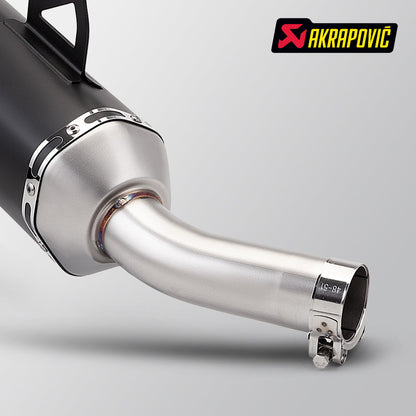 Honda Transalp XL750 Slip On Exhaust Pipe Muffler Stainless Steel Carbon Fiber Exhaust 2023-2025