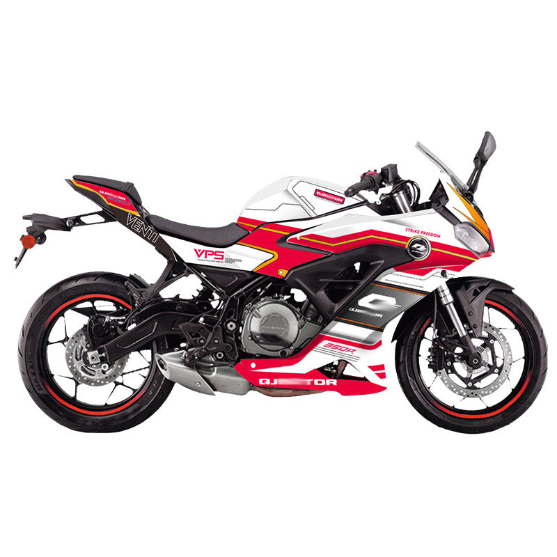 Motorcycle Sticker Qjmotor Srk250rr (R350 wording) Sticker Body Sticker Decal Modification