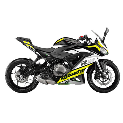 Motorcycle Sticker Qjmotor Srk250rr (R350 wording) Sticker Body Sticker Decal Modification
