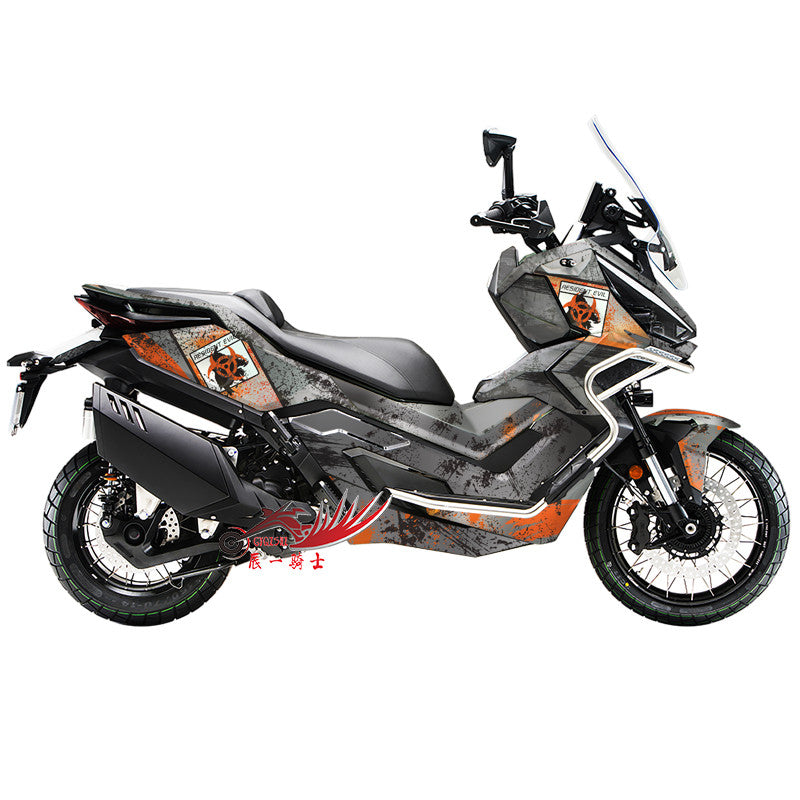 Zontes 368G Sticker Scooter Body Thickened Crystal Film Prints Waterproof Anti-Scratch Stickers