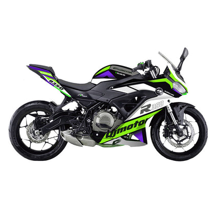 Motorcycle Sticker Qjmotor Srk250rr (R350 wording) Sticker Body Sticker Decal Modification