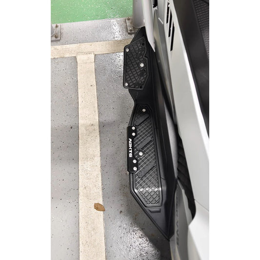 SYM ADXTG 400 Aluminum Foot Pedals Upgraded Wider Anti-slip Pedals ADXTG400 Foot Carpet Foot Peg