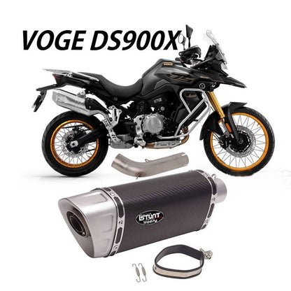 VOGE DS900X Motorcycle Titanium Exhaust Pipe Full System Exhaust for VOGE DS900X Exhaust System