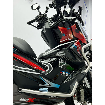 Zontes 368G Sticker Scooter Body Thickened Crystal Film Prints Waterproof Anti-Scratch Stickers