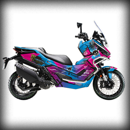 Zontes 368G Sticker Scooter Body Thickened Crystal Film Prints Waterproof Anti-Scratch Stickers