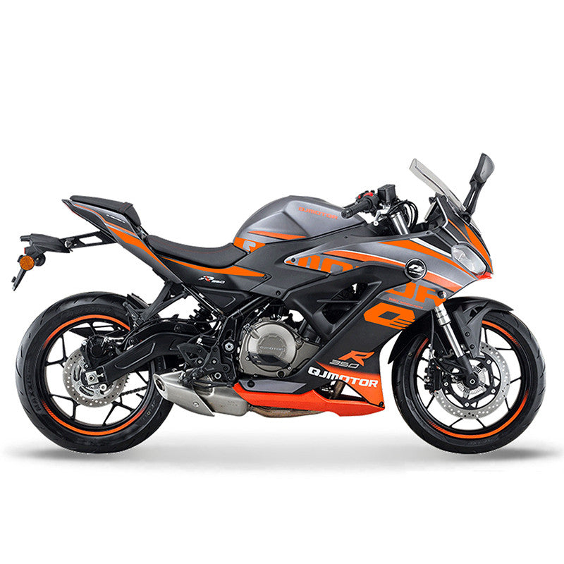 Motorcycle Sticker Qjmotor Srk250rr (R350 wording) Sticker Body Sticker Decal Modification