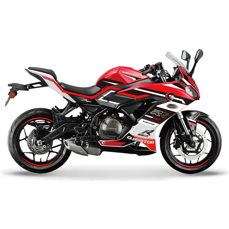 Motorcycle Sticker Qjmotor Srk250rr (R350 wording) Sticker Body Sticker Decal Modification