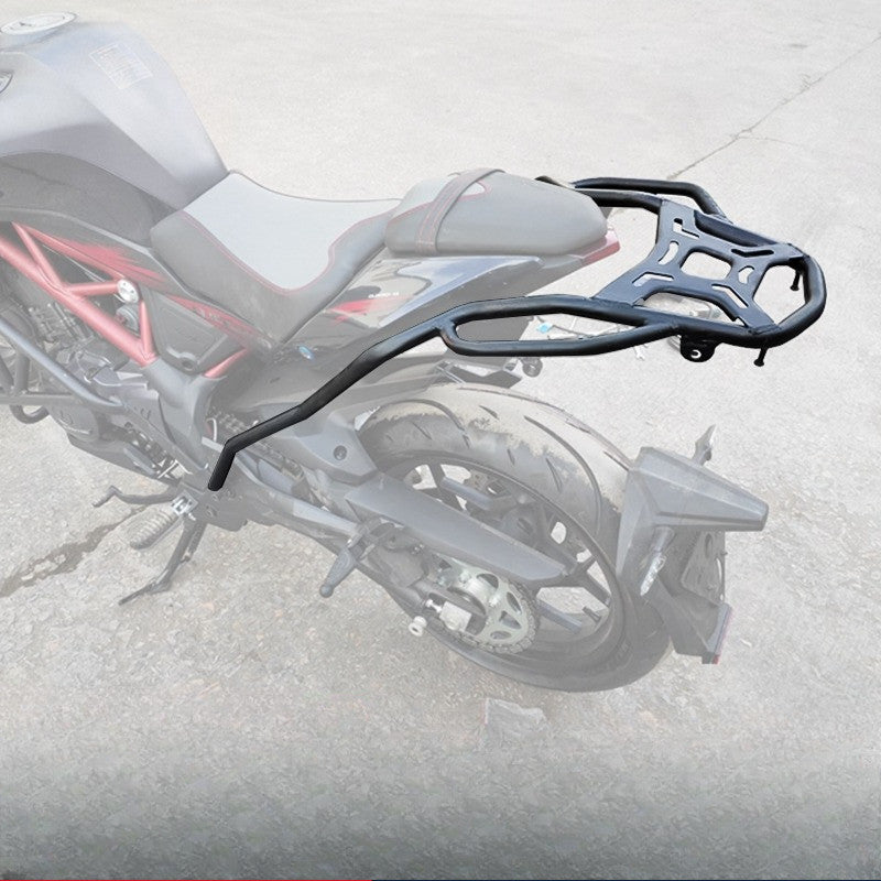 QJMOTO SRK250 Top Box Bracket Luggage Racks Thickened High-carbon Steel Rear Rack Top Box Bracket