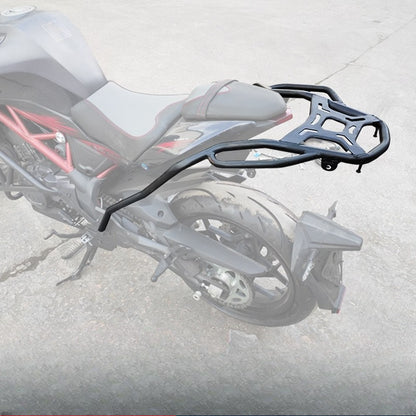 QJMOTO SRK250 Top Box Bracket Luggage Racks Thickened High-carbon Steel Rear Rack Top Box Bracket