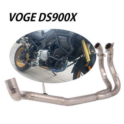 VOGE DS900X Motorcycle Titanium Exhaust Pipe Full System Exhaust for VOGE DS900X Exhaust System