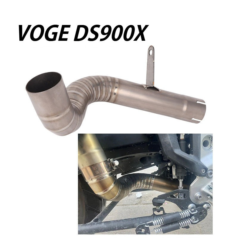 VOGE DS900X Motorcycle Titanium Exhaust Pipe Full System Exhaust for VOGE DS900X Exhaust System