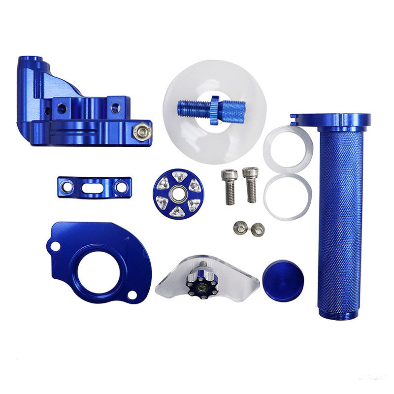 Motorcycle Fast Throttle Universal Motorcycle Cnc Aluminum Single Line Fast Throttle 22mm Handle Bar