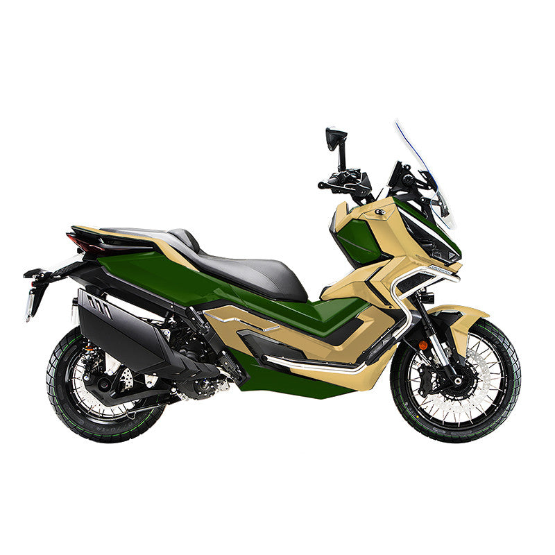 Zontes 368G Sticker Scooter Body Thickened Crystal Film Prints Waterproof Anti-Scratch Stickers