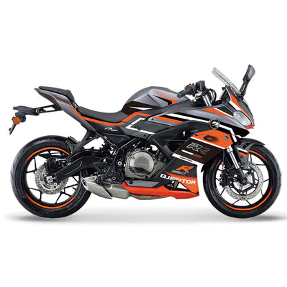 Motorcycle Sticker Qjmotor Srk250rr (R350 wording) Sticker Body Sticker Decal Modification