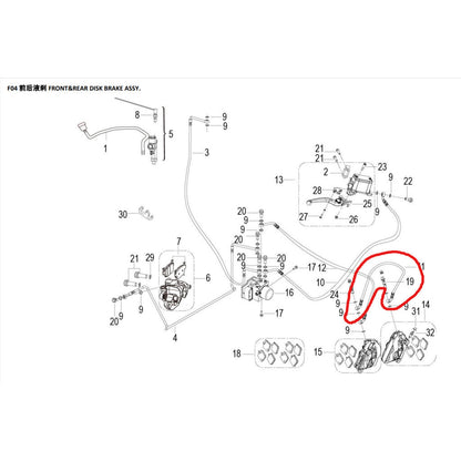 Benelli Trk502 Spare Parts 1 Windshield Air Filter Fuel Pump Coil Gear Sensor Fuel Key Brake Disc Rear Brake Seat High