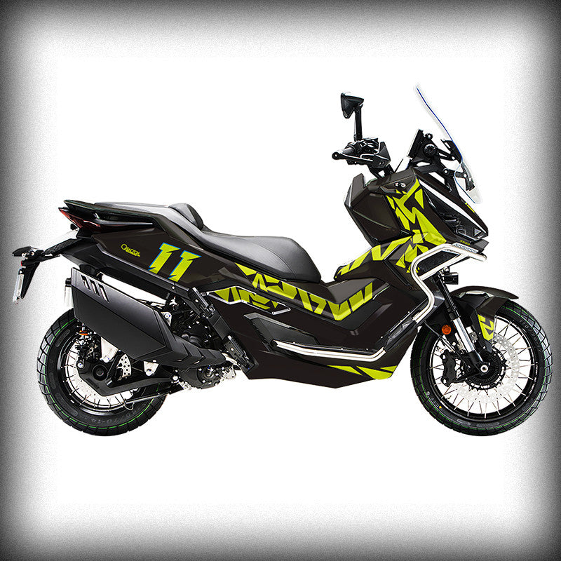 Zontes 368G Sticker Scooter Body Thickened Crystal Film Prints Waterproof Anti-Scratch Stickers