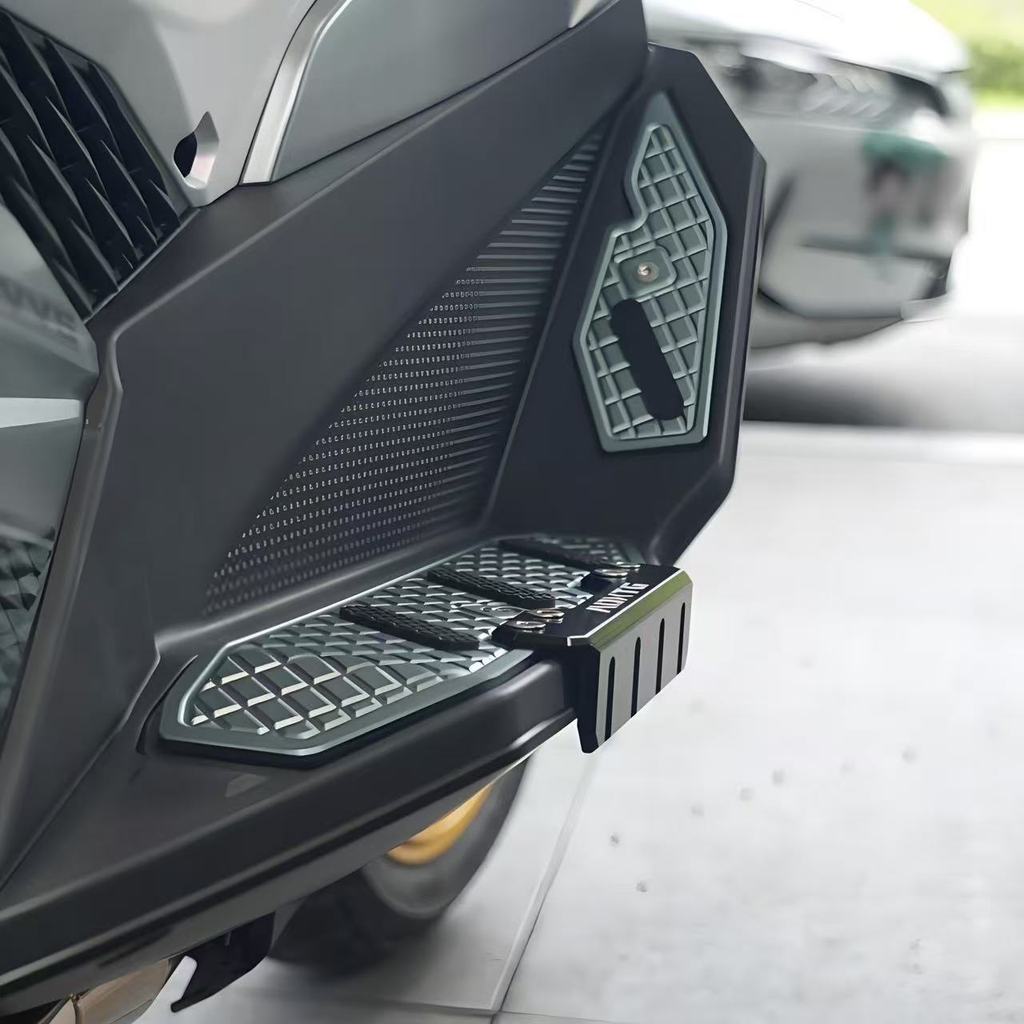 SYM ADXTG 400 Aluminum Foot Pedals Upgraded Wider Anti-slip Pedals ADXTG400 Foot Carpet Foot Peg