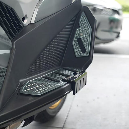 SYM ADXTG 400 Aluminum Foot Pedals Upgraded Wider Anti-slip Pedals ADXTG400 Foot Carpet Foot Peg