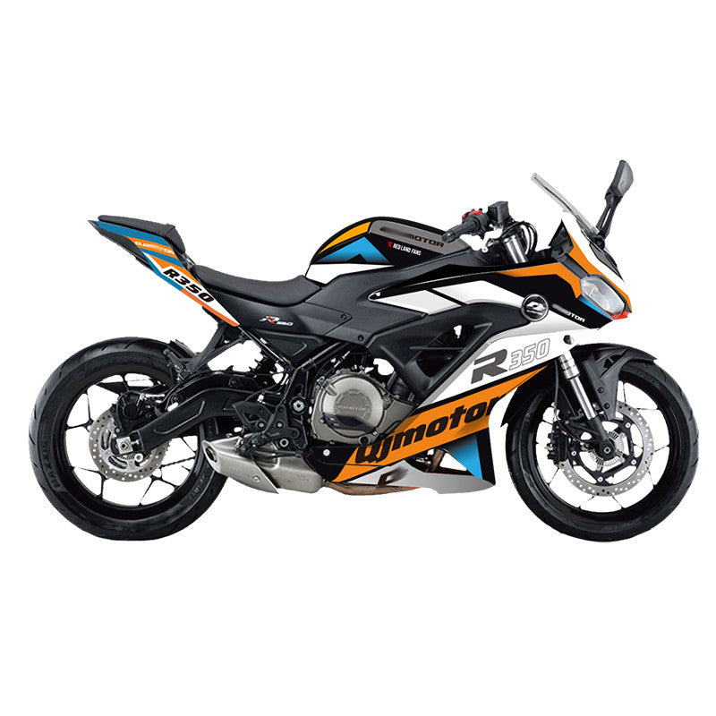 Motorcycle Sticker Qjmotor Srk250rr (R350 wording) Sticker Body Sticker Decal Modification