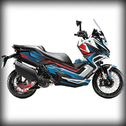 Zontes 368G Sticker Scooter Body Thickened Crystal Film Prints Waterproof Anti-Scratch Stickers