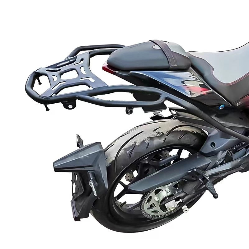 QJMOTO SRK250 Top Box Bracket Luggage Racks Thickened High-carbon Steel Rear Rack Top Box Bracket