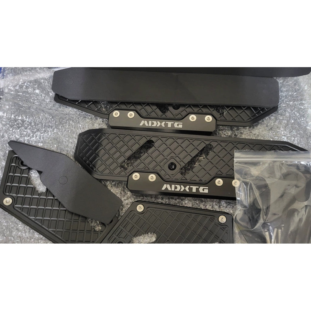 SYM ADXTG 400 Aluminum Foot Pedals Upgraded Wider Anti-slip Pedals ADXTG400 Foot Carpet Foot Peg