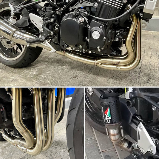 Kawasaki Z900rs Exhaust Header Full System Z900rs Connected Original or 51mm Muffler 2017-2026