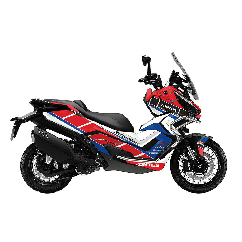 Zontes 368G Sticker Scooter Body Thickened Crystal Film Prints Waterproof Anti-Scratch Stickers