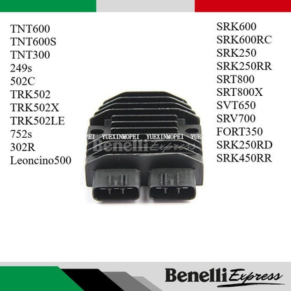 Benelli Rectifier QJmotor TNT600 SRK600 249S TNT300 302R TRK502 TRK502X LEONCINO 500 SRK250RD
