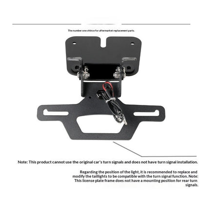 Yamaha MT25 R25 Modified Short Tail License Plate Frame Motorcycle Folding Tail Tidy 2024+