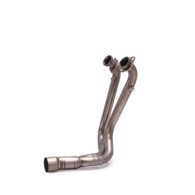 QJMOTOR SRT800 Motorcycle Exhaust Pipe Titanium Front Section Middle Section Full Section Exhaust