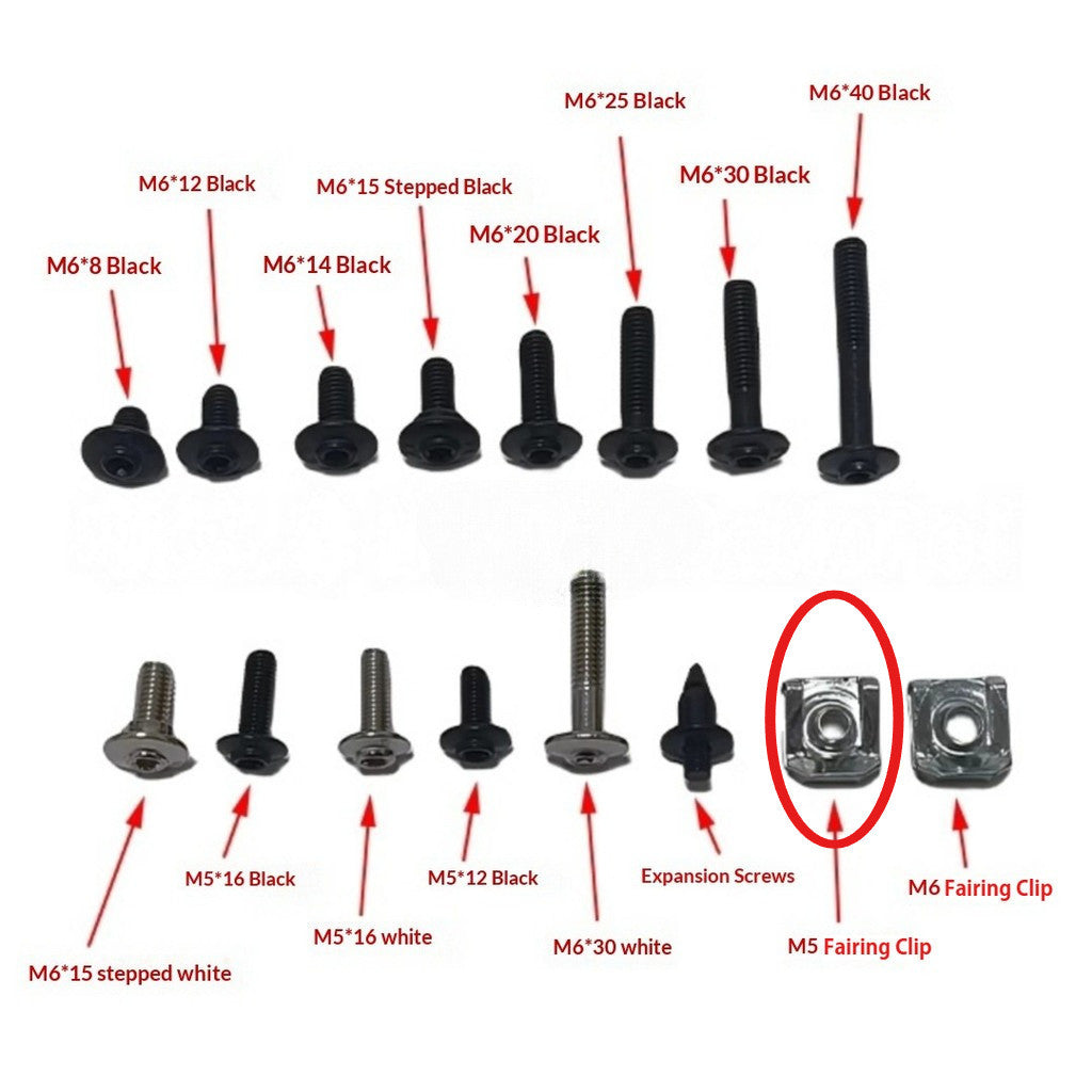 Benelli Small Part Screw Tnt600 SRK600 Cylinder Head Cover Screw Motorcycle Small Spare Parts