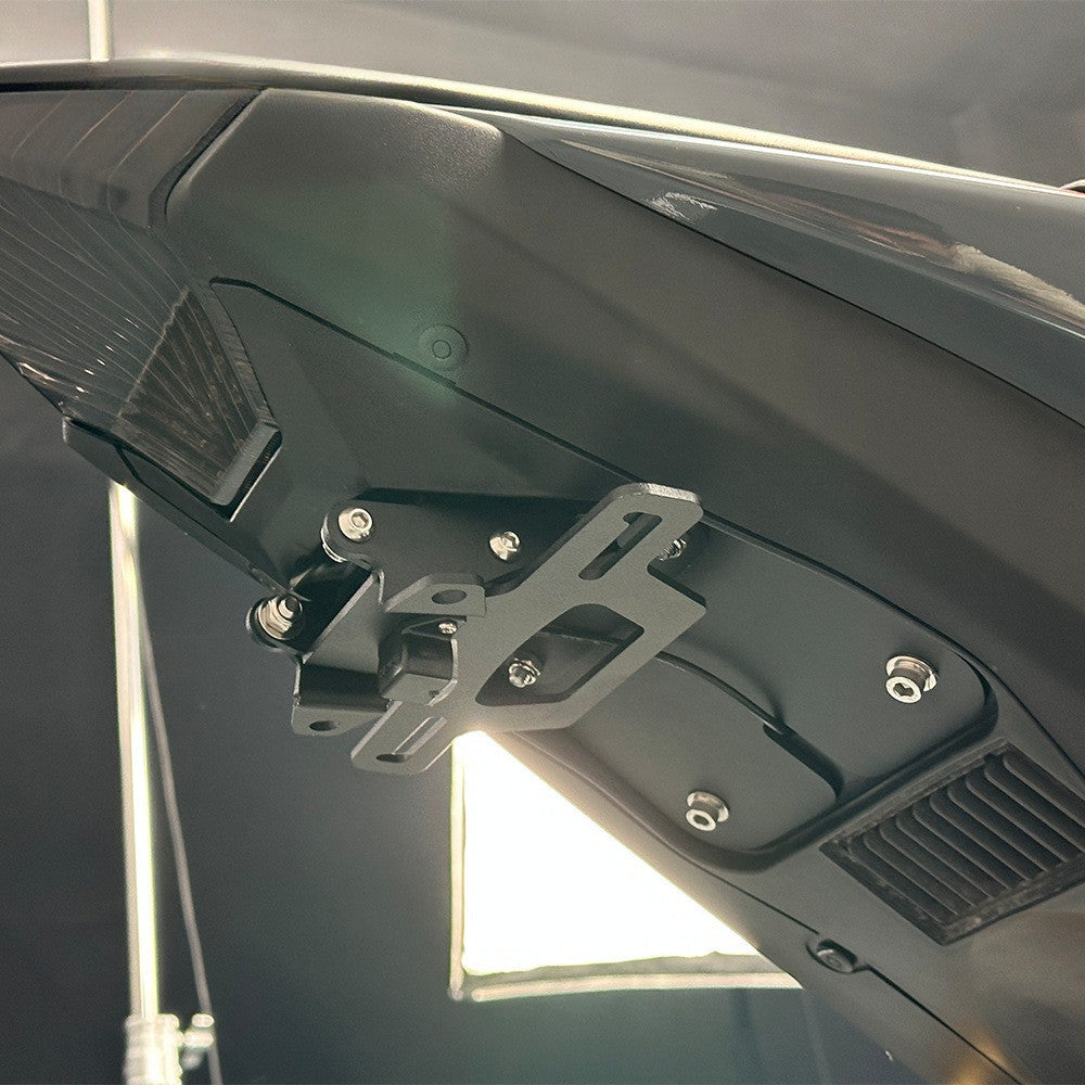 Yamaha MT25 R25 Modified Short Tail License Plate Frame Motorcycle Folding Tail Tidy 2024+