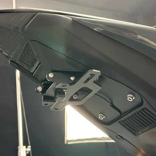 Yamaha MT25 R25 Modified Short Tail License Plate Frame Motorcycle Folding Tail Tidy 2024+